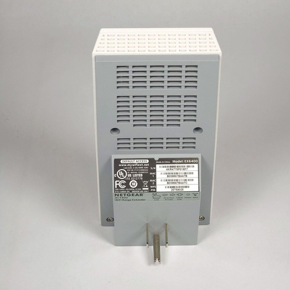 Netgear EX6400 AC1900 WiFi Mesh Range Extender Dual Band Signal‎ Booster Works - Picture 5 of 6
